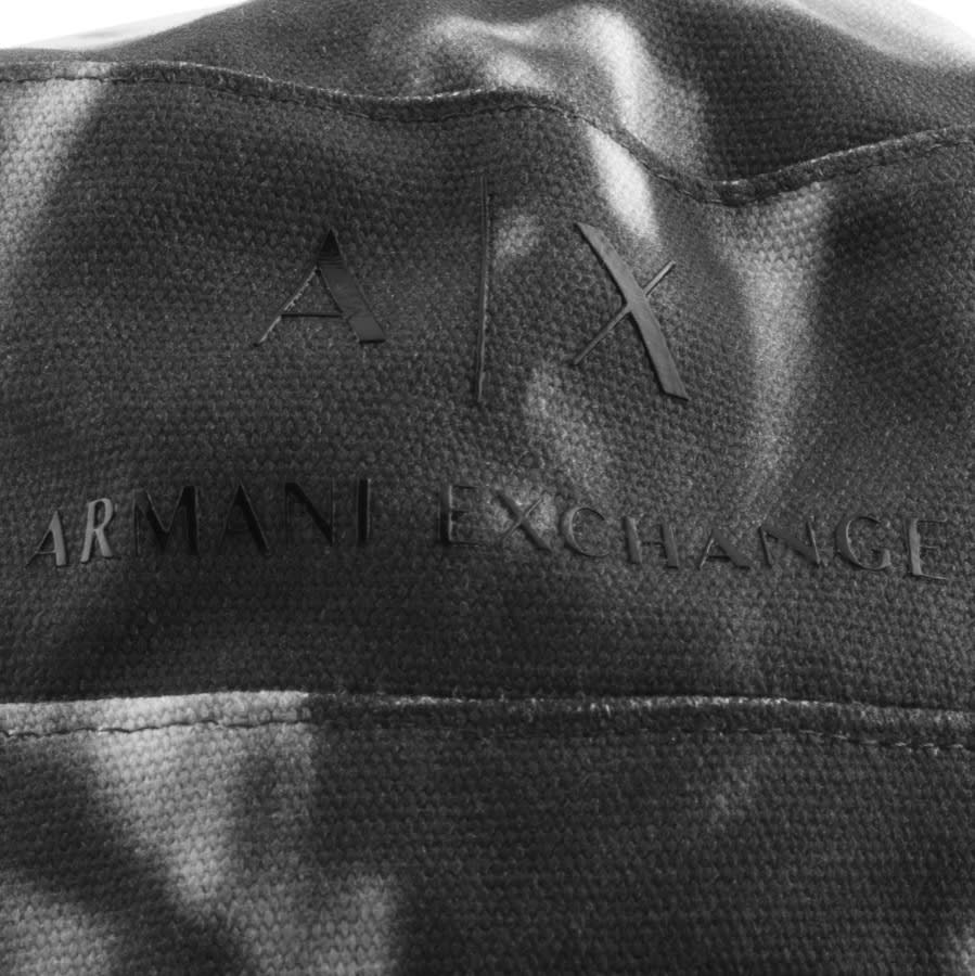 Alternative Image for ProductArmani Exchange Logo Bucket Hat Black3